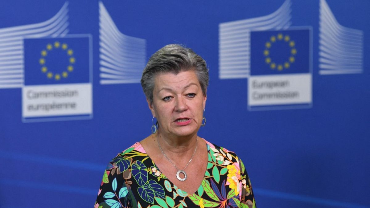Avrupa Birliği (AB) İçişleri Komiseri Ylva Johansson