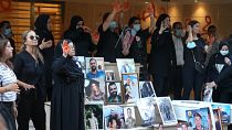 Beirut blast relatives scuffle with riot police