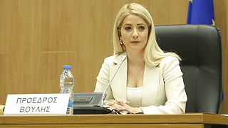 Cypriot President of parliament Annita Demetriou
