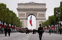 14 Temmuz Bastille Günü geçit töreni