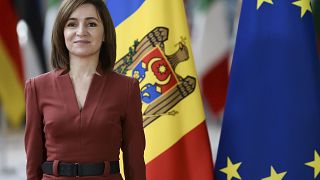 The party of President Maia Sandu won the 2021 parliamentary elections in Moldova. 