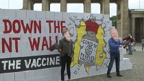 Activists call on Merkel, Biden for jab patents' end