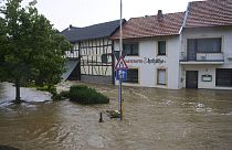 Özönvízszerű esők Nyugat-Európában