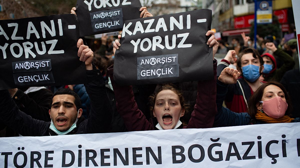 Bogaziçi Üniversitesi protestoları, 2 Şubat 2021, İstanbul