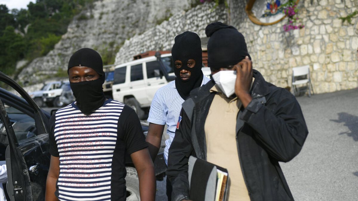 Mercenários acusados de assassinar o presidente do Haiti