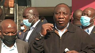 Ramaphosa says unrest was ''instigated'' as he visits affected areas