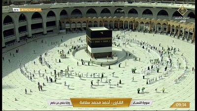 Los peregrinos musulmanes empiezan a llegar a La Meca