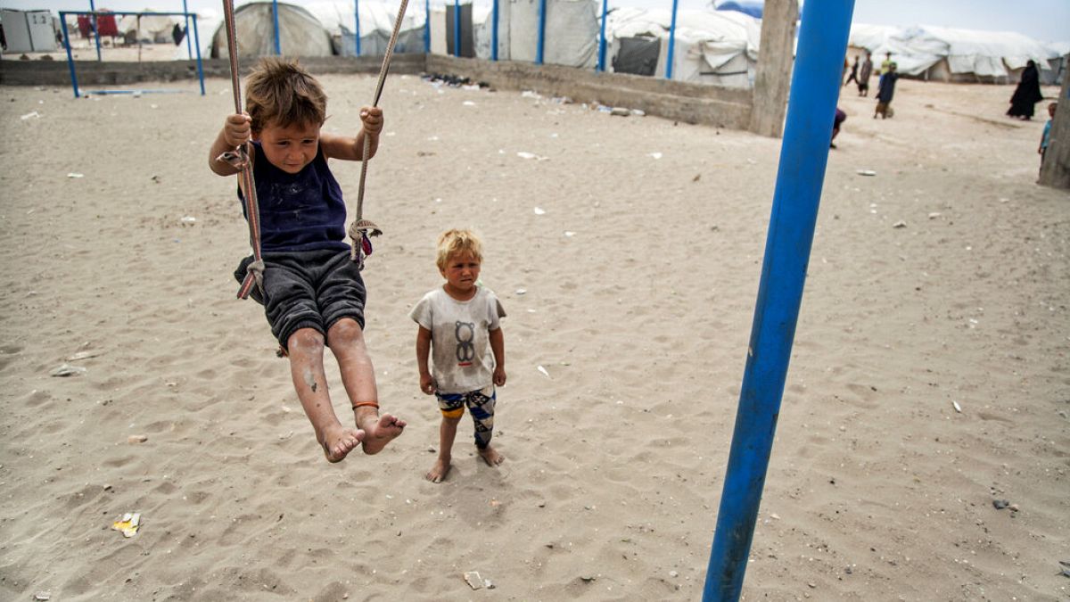 Kinder im Lager al-Hol in Syrien - ARCHIV