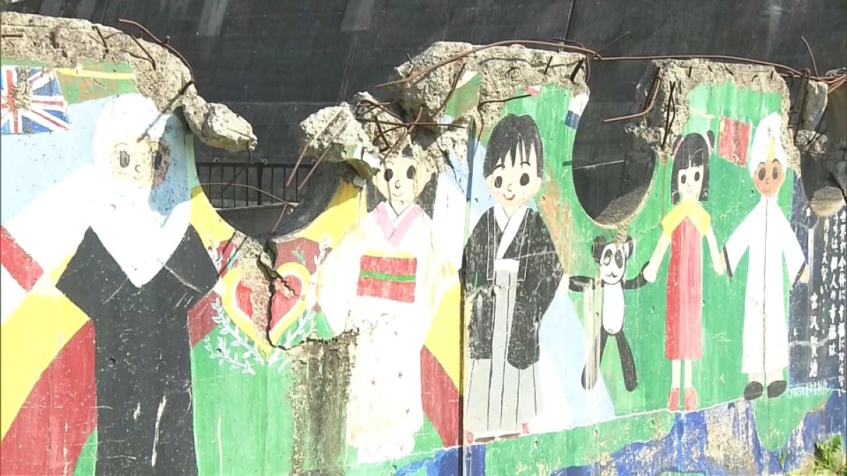 Japón homenajea a las víctimas de una escuela de Okawa fallecidas en el terremoto de 2011