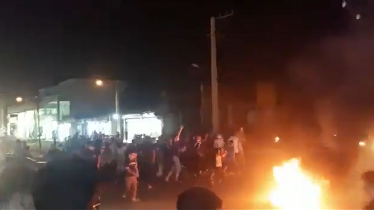 تظاهرات در استان خوزستان