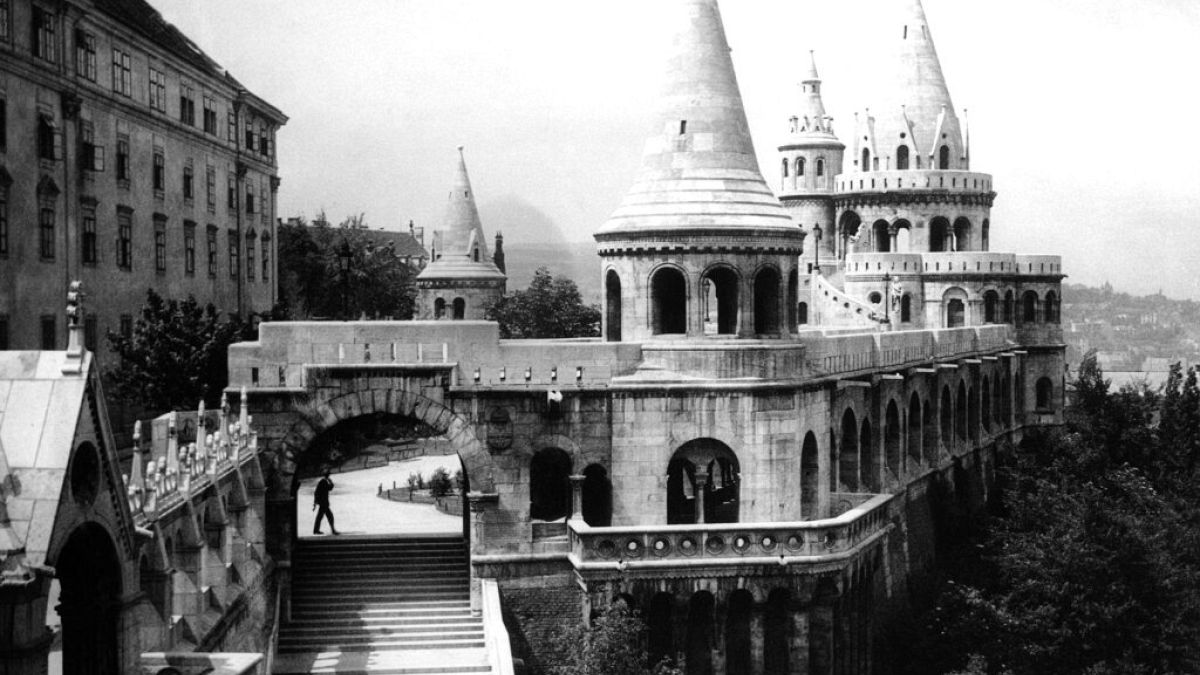 A Halászbástya a Budai várban, 1938