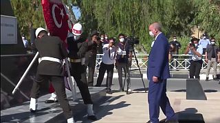 Erdogan commemora i 47 anni dell'intervento militare turco a Cipro Nord.