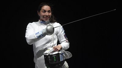 Mara Navarria ai mondiali di Budapest 