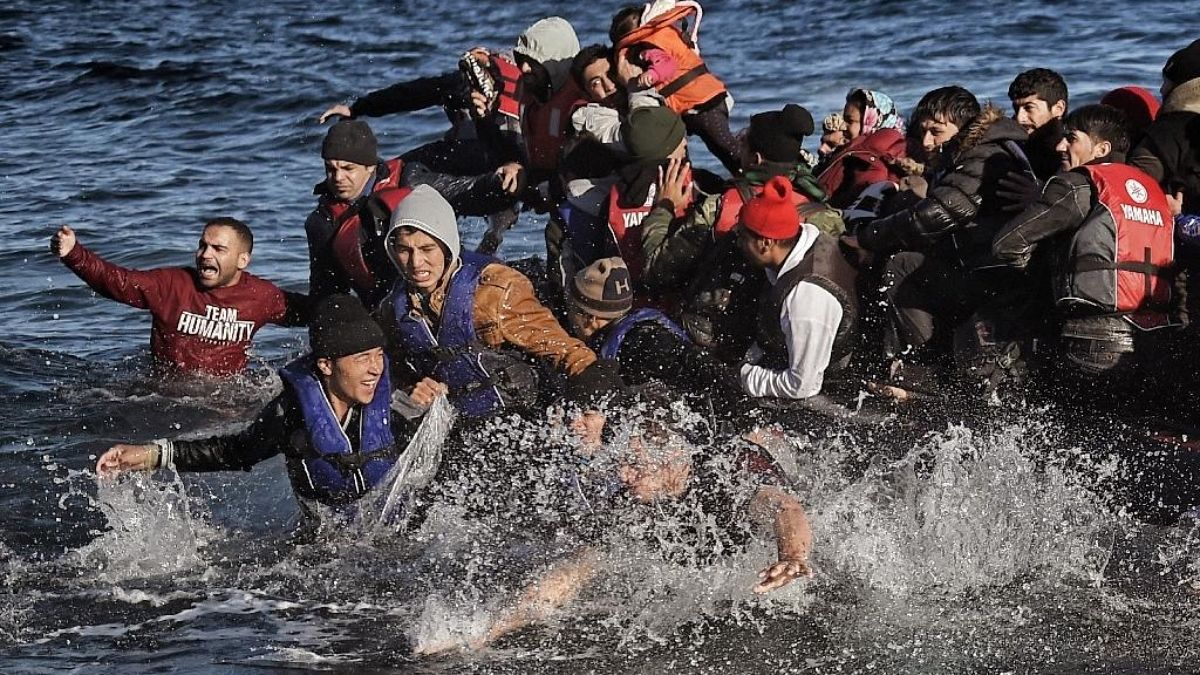 Ege denizindeki mülteciler