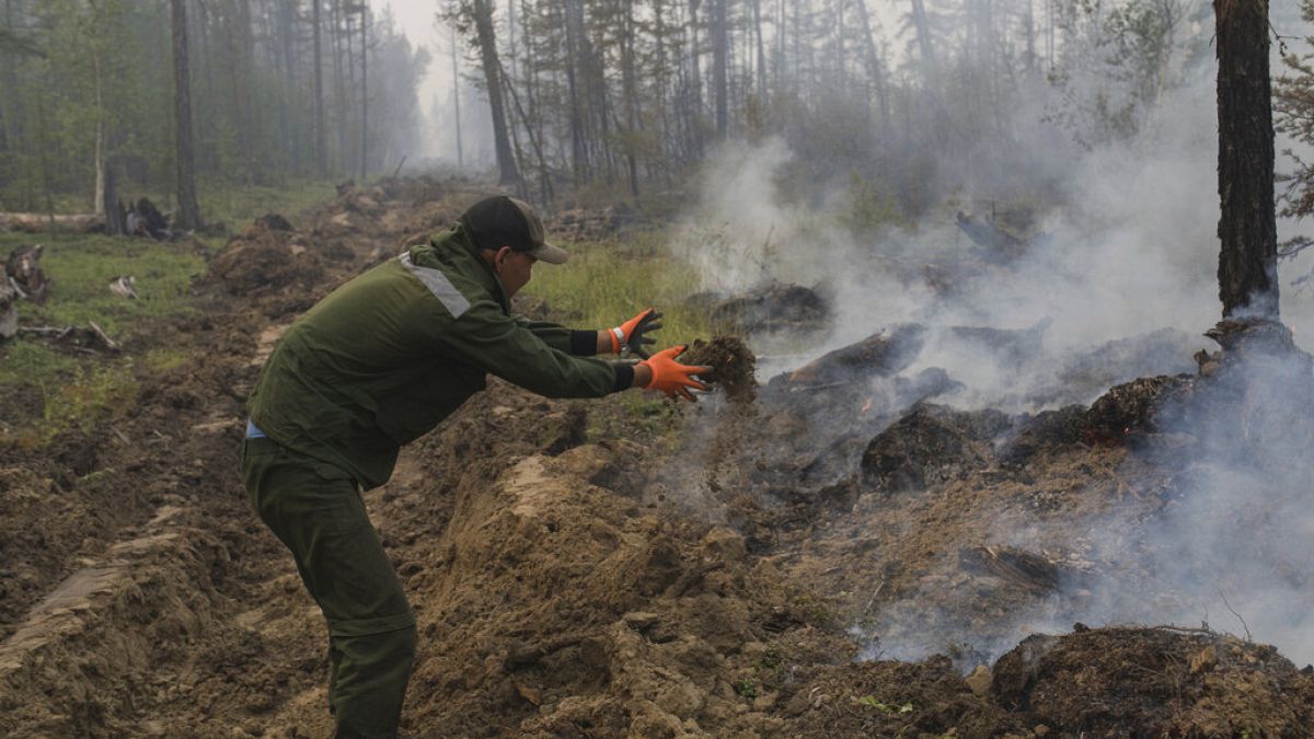 Incêndios florestais na Rússia