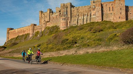 Bamburgh Castle is considered one of Britain's finest coastal castles