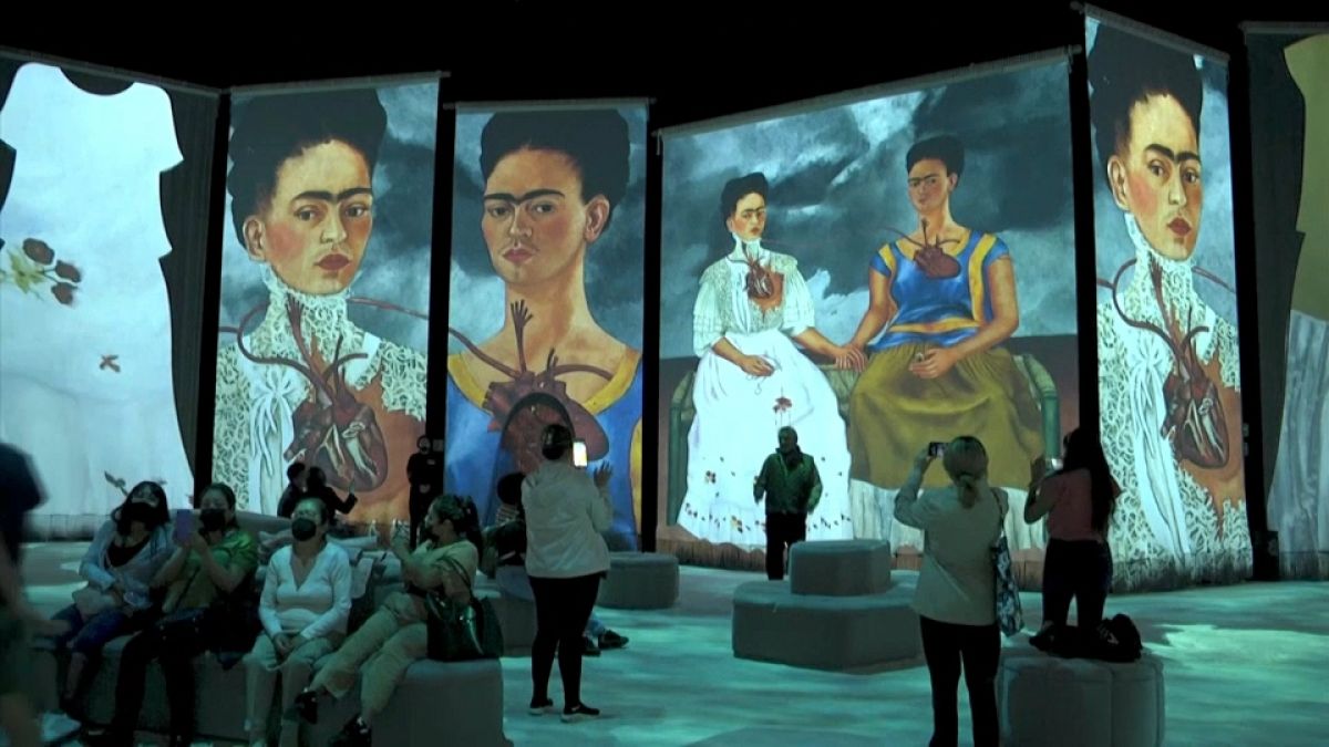 "Frida: The Immersive Experience" en Ciudad de México, México. 