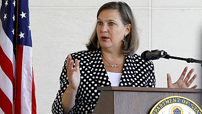 ABD Dışişleri Bakanlığı Siyasi İlişkiler Departmanı Sorumlusu Victoria Nuland.