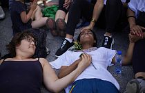 Grève de la faim des sans-papiers à Bruxelles, 17 juillet 2021
