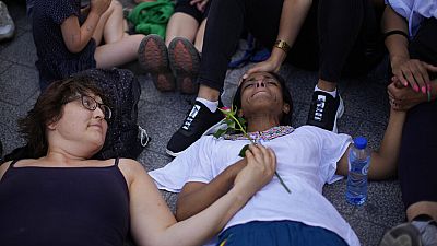 Grève de la faim des sans-papiers à Bruxelles, 17 juillet 2021