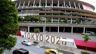 صورة خارجية للاستاد الوطني بالعاصمة اليابانية طوكيو. 29/06/2021