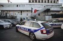 A police car arrives at the police station in the Paris suburb of Sarcelles, June, 15, 2021.