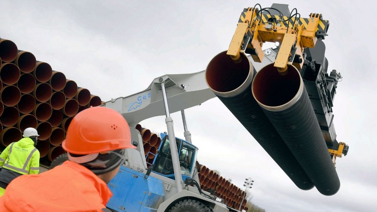 مراحل پایانی ساخت خط لوله گازی روسیه به اروپا