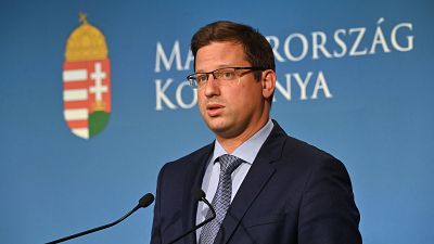 Gulyás Gergely Miniszterelnökséget vezető miniszter