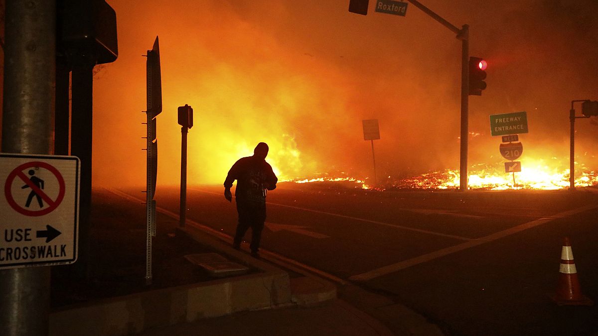 آتش سوزی گسترده جنگلها در غرب آمریکا