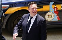 Tesla'nın CEO'su Elon Musk.