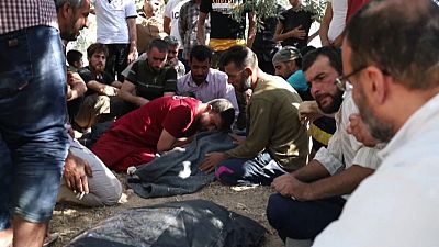 تصاویری از استان ادلب سوریه؛ ده‌ها نفر در بمباران جنگنده‌های ارتش کشته شدند