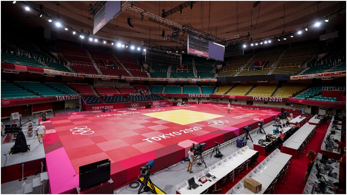 قاعة رياضية مخصصة لنزالات الجودو في أولمبياد طوكيو