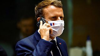 (Archivo) Macron ha cambiado de número y uno de sus cuatro teléfonos "por prudencia" después de aparecer en la lista.
