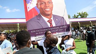 Body of slain Haitian president arrives in hometown for private funeral service