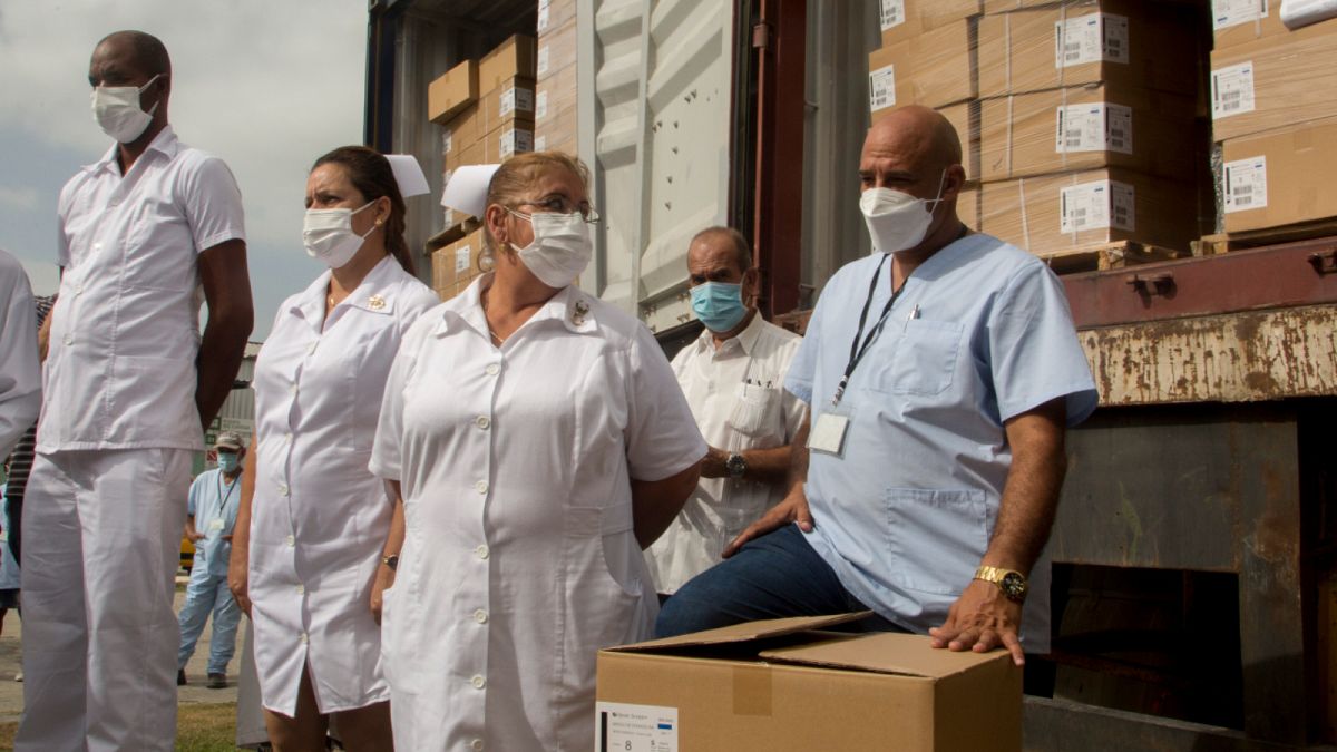 مساعدات طبية إلى كوبا