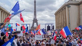 تظاهرات در فرانسه علیه واکسیناسیون اجباری
