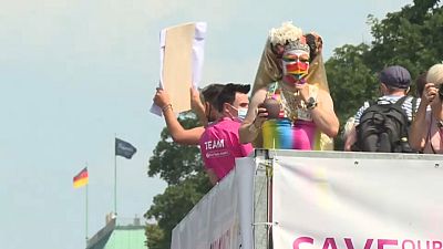 La Marcha del Orgullo de Berlín sale a defender los derechos de la comunidad LGTBIQ+