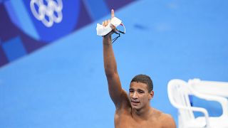 O tunisino Ahmed Hafnaoui sagrou-se campeão olímpico este domingo
