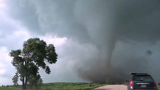 Cazadores de tornados en Estados Unidos