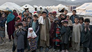 کودکان آواره در ولایت قندهار (عکس از آرشیو)