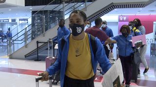 JO Tokyo : arrivée des athlètes guinéens 