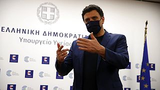 Greek Health Minister Vassilis Kikilias