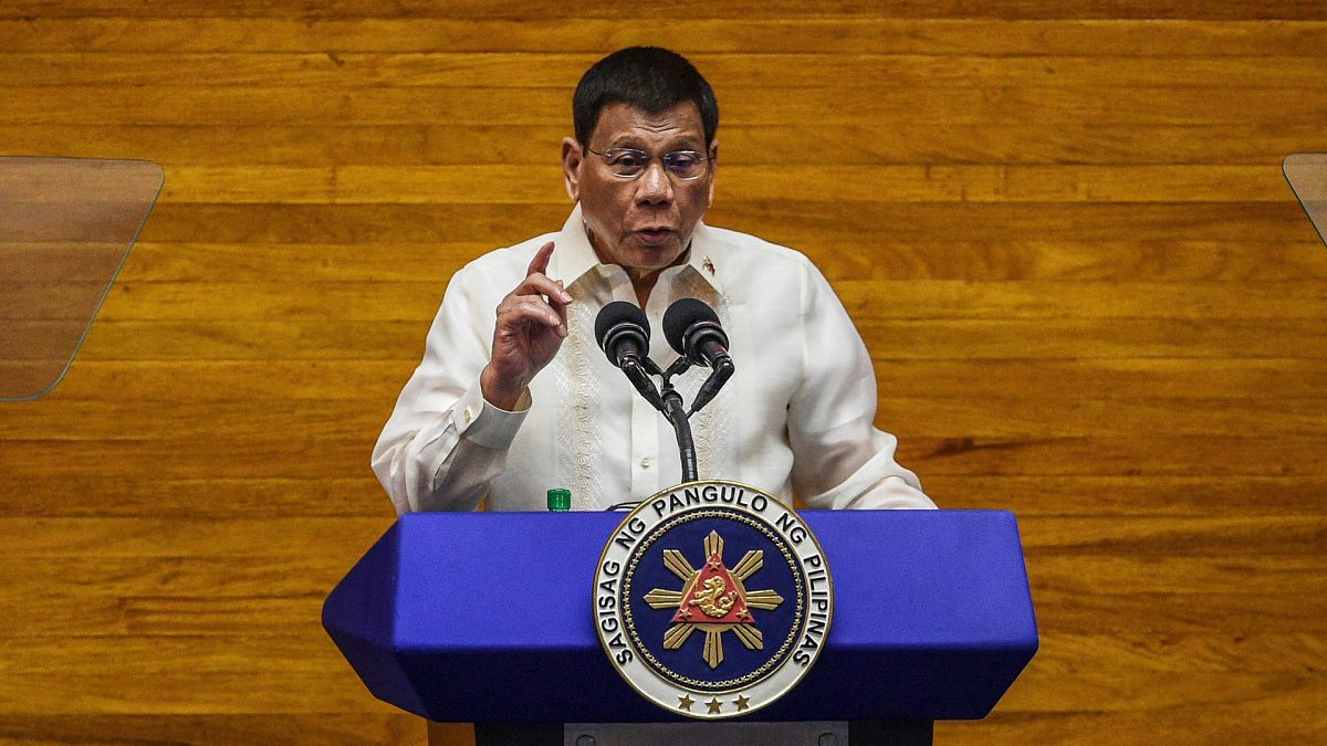 Filininler Devlet Başkanı Rodrigo Duterte