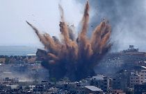 حمله هوایی اسرائیل به ساختمانی در غزه