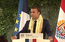 Макрон: нация "в долгу" перед Французской Полинезией за ядерные испытания