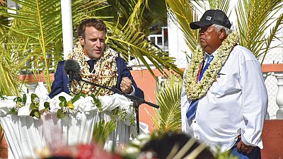 Macron admite una "deuda" con la Polinesia Francesa por las pruebas nucleares