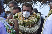 President Macron is visiting French Polynesia to showcase France's commitment to the region and address the legacy of French nuclear testing on its atolls.