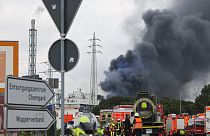 Explosion im Chemiepark Leverkusen