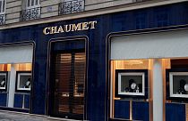 The Chaumet jewellry boutique is loctaed near Paris' famous Champs-Élysées street.