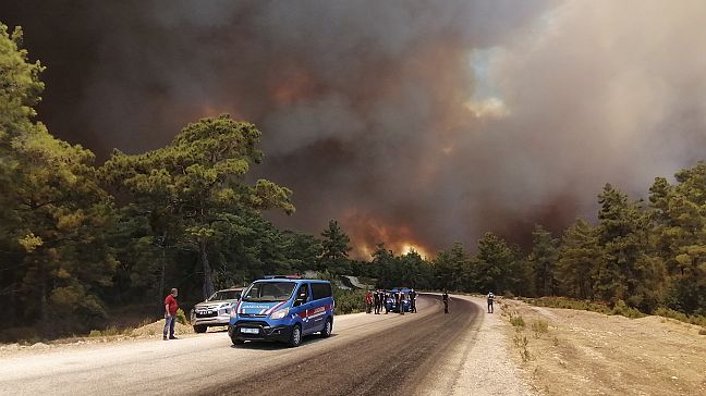 Evakuierungen: Waldbrände bedrohen Wohnviertel in der ...